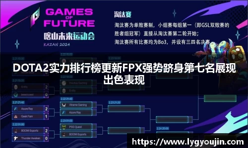DOTA2实力排行榜更新FPX强势跻身第七名展现出色表现